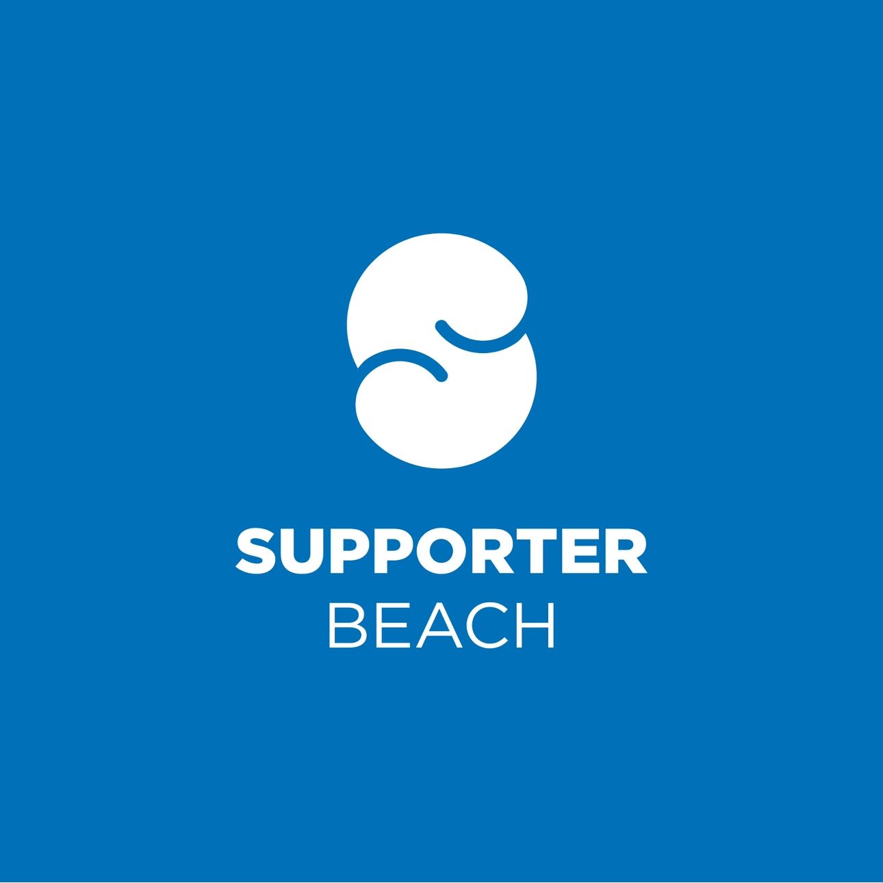 Supporter-beach